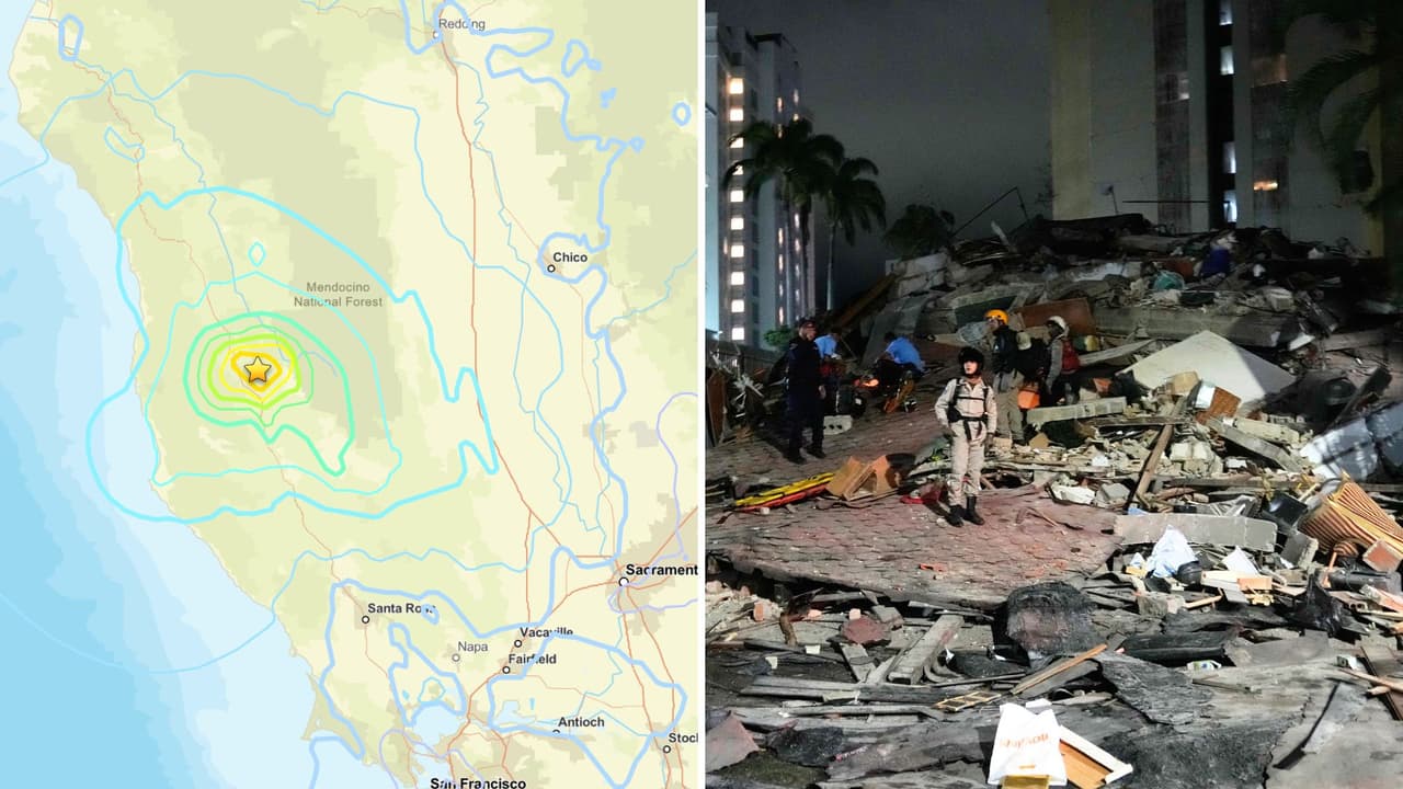 Terremotos sacuden zona rural de California, el Cinturón de Fuego y Venezuela