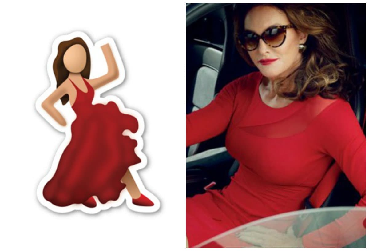 ¡No puede ser, le robaron el vestido a Caitlyn Jenner! Con su nueva apariencia se ganó un lugar entre los dobles de estas cibernéticas figuras.
