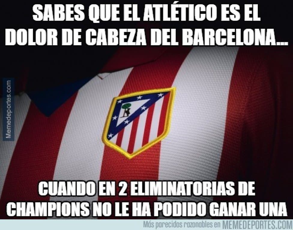 Memes de la caída del Barça ante Atlético