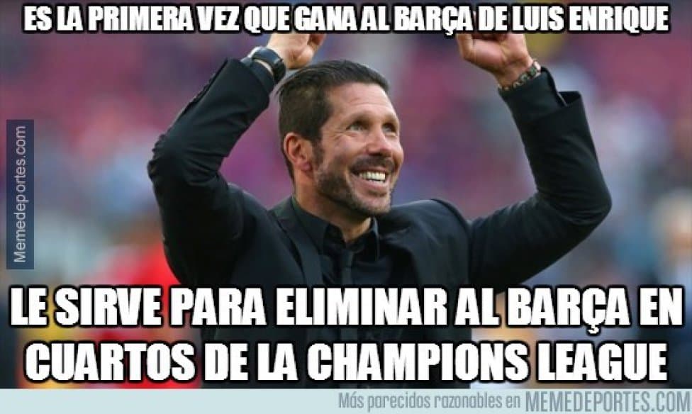 Memes de la caída del Barça ante Atlético