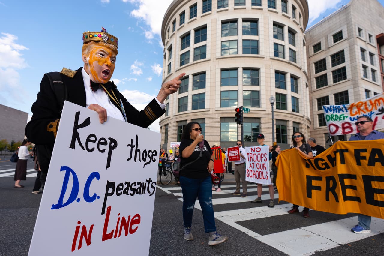 Jueces analizan la legalidad del despliegue de la Guardia Nacional en Washington DC, en medio de críticas por militarización