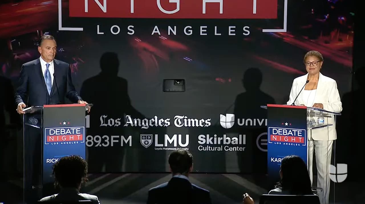 ¿Cuáles son sus propuestas? Rick Caruso y Karen Bass hablaron sobre los problemas que más aquejan a residentes de Los Ángeles