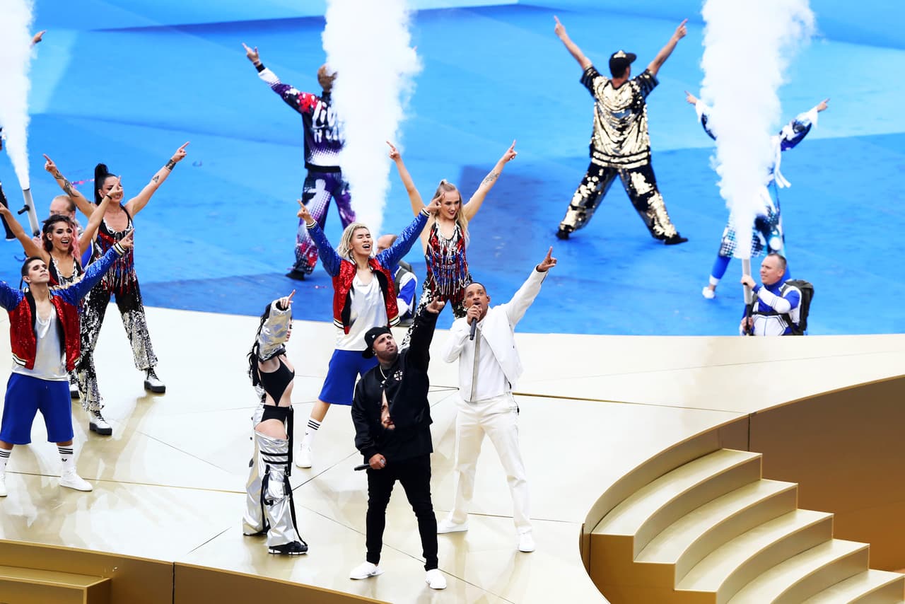 Era Istrefi, Will Smith y Nicky Jam prendieron la fiesta en la ceremonia de clausura en el estadio de Luzhniki, con un colorido y espectáculo y recordando los buenos momentos de Rusia 2018.
