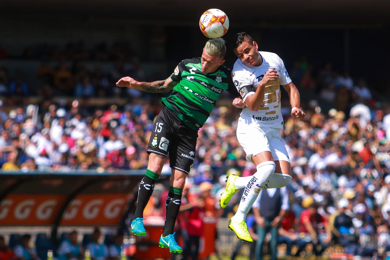 Pumas y Santos Laguna no se sacaron diferencias y terminaron igualados 1-1 en la Jornada 17 del Apertura 2018, para finalizar la temporada regular como empezaron la fecha: tercer y cuarto.
