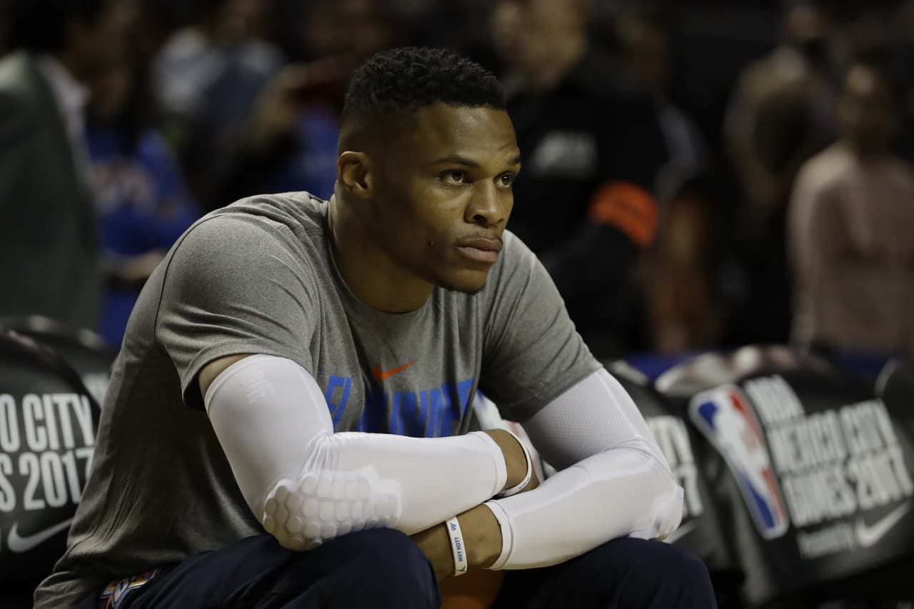 Te traemos las mejores imágenes del primer partido en México entre los Nets y el Thunder.