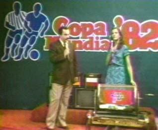 Concurso Copa Munidal de 1982 dentro del programa “Encuentro en la Bahía”.