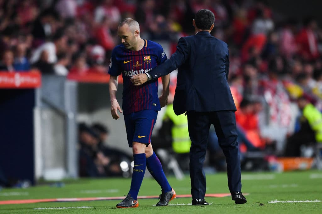 Otro de los grandes logros de España en los que participó de manera importante Iniesta fue en la consecución de dos campeonatos de la Eurocopa de naciones (2008 y 2012).