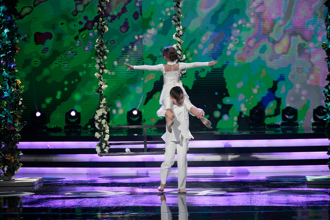 En ningún momento titubearon, aunque ejecutaron pasos de gran dificultad.