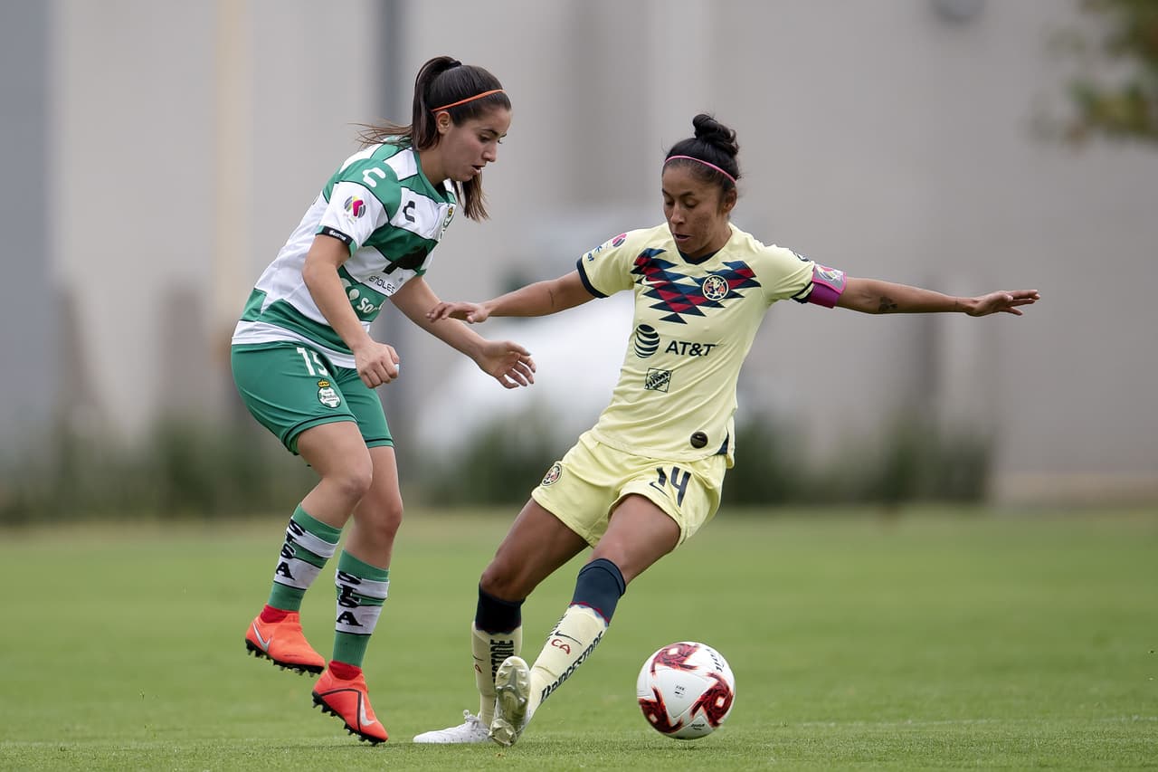 ¡Partidazo en Coapa! Duelo de poder a poder entre el América y las Guerreras del Santos Femenil que nos deleitó con una feria de goles.