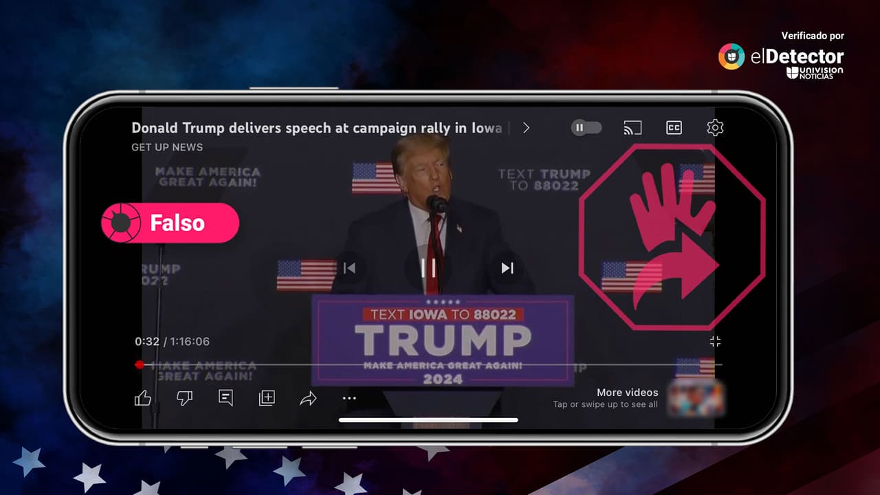 Es falso que nunca se habían usado los lemas Make America Great Again y America First, como dice Trump
