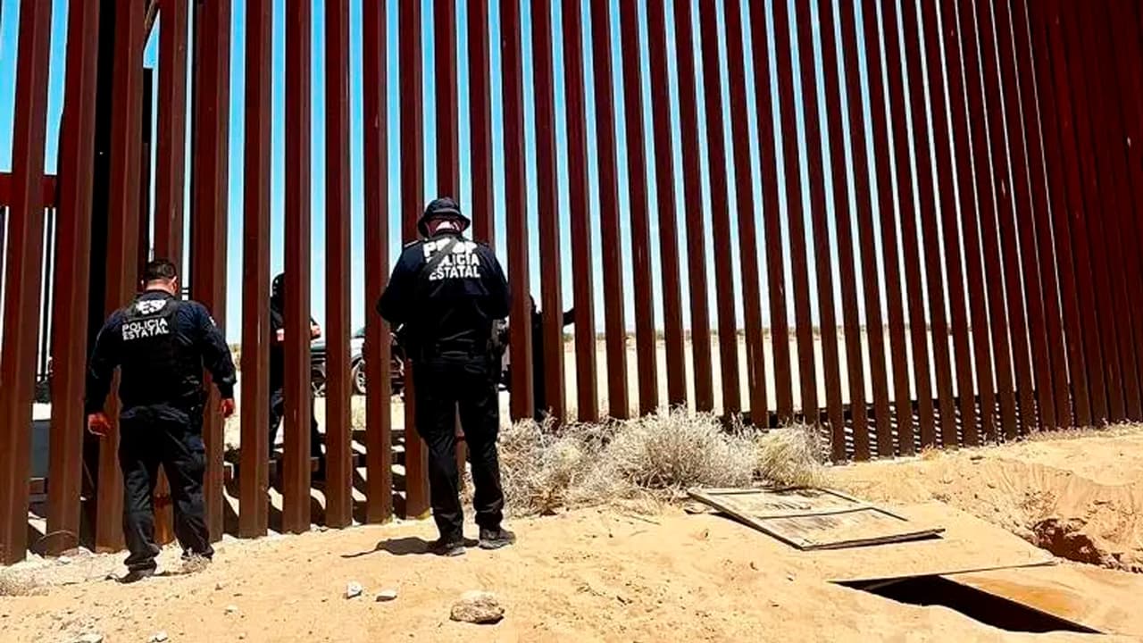 Descubren narcotúnel en San Luis Río Colorado operado por el Cártel de Sinaloa