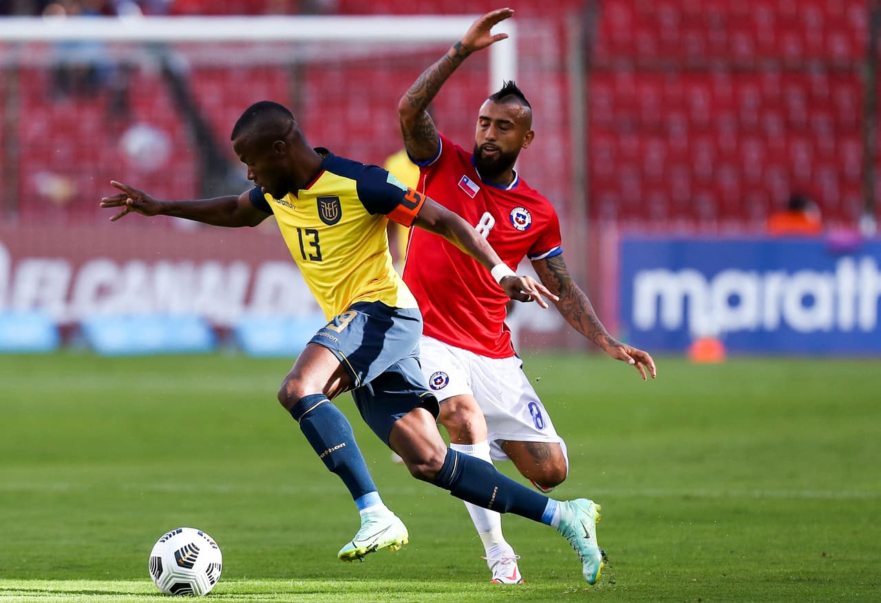 Chile tuvo un hombre más en la parte final del encuentro pero no encontró la llave para abror la portería de Ecuador.