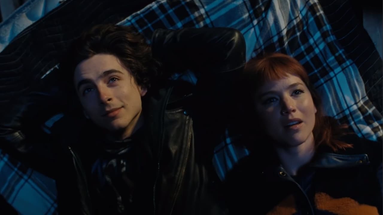 Timotheé Chalamet y Jennifer Lawrence.