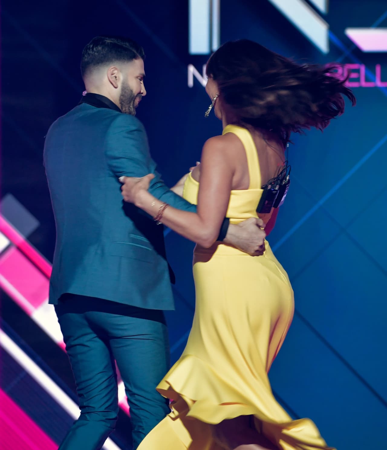 ¿No les encanta esta pareja de baile?