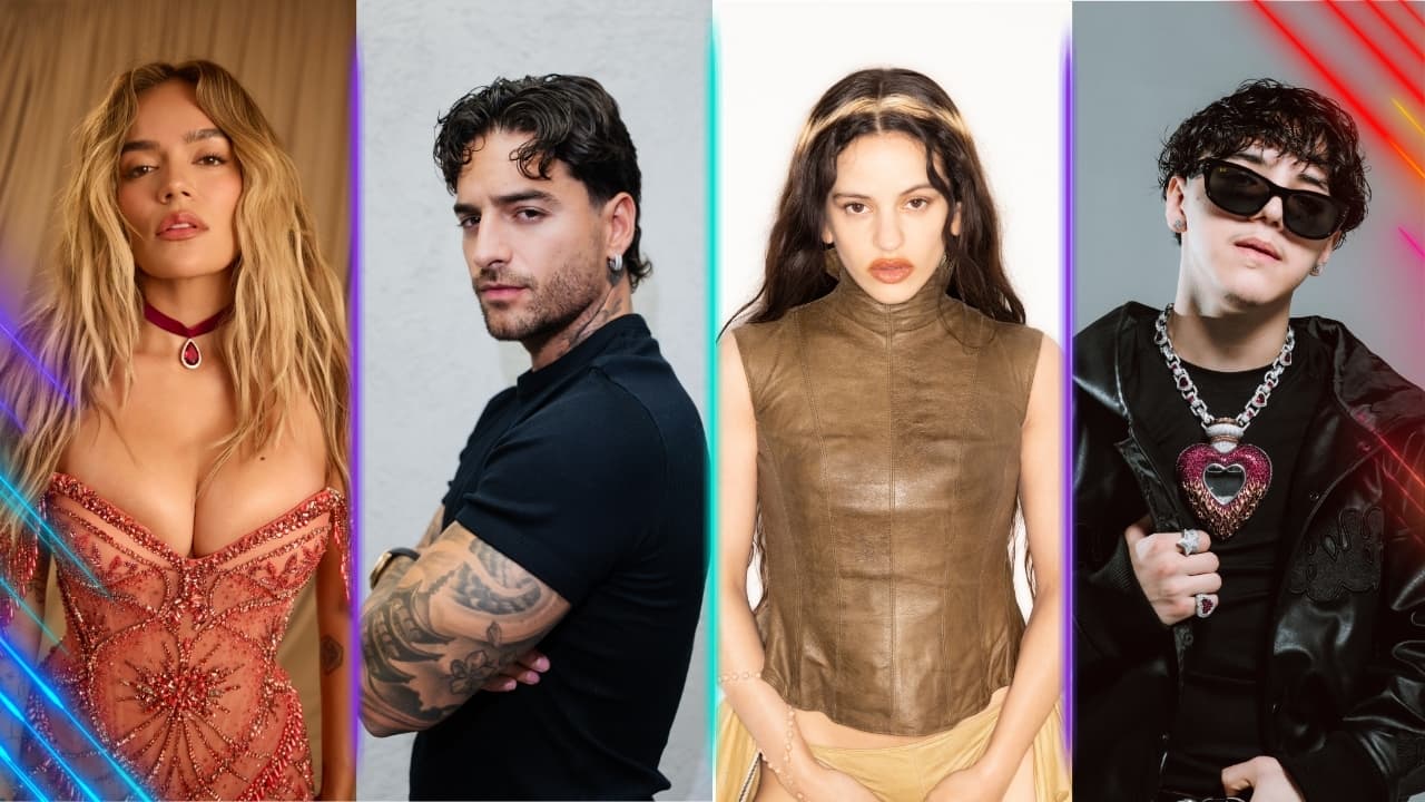 Todos los nominados en la categoría Artista Premios Juventud (femenina y masculino)