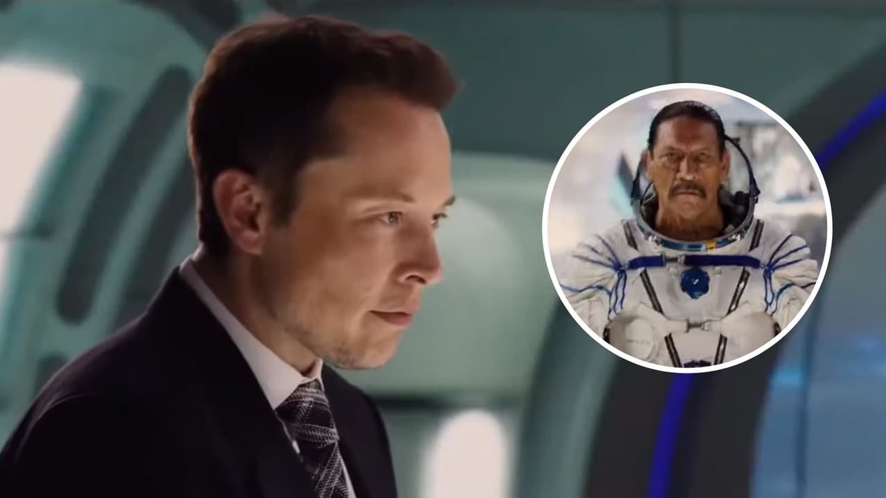 Elon Musk le desea buena suerte a Machete en esta película.