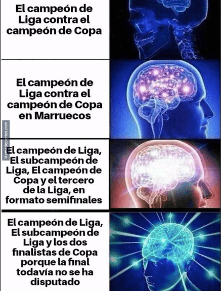 Los memes de la Supercopa de España se lanzan sin piedad sobre el Barcelona y el Real Madrod.