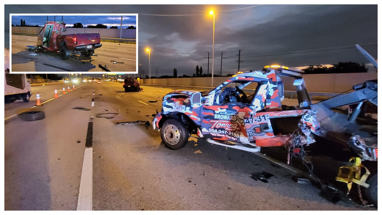 Muere gruero de 22 años al ser atropellado por una camioneta en la autopista Turnpike