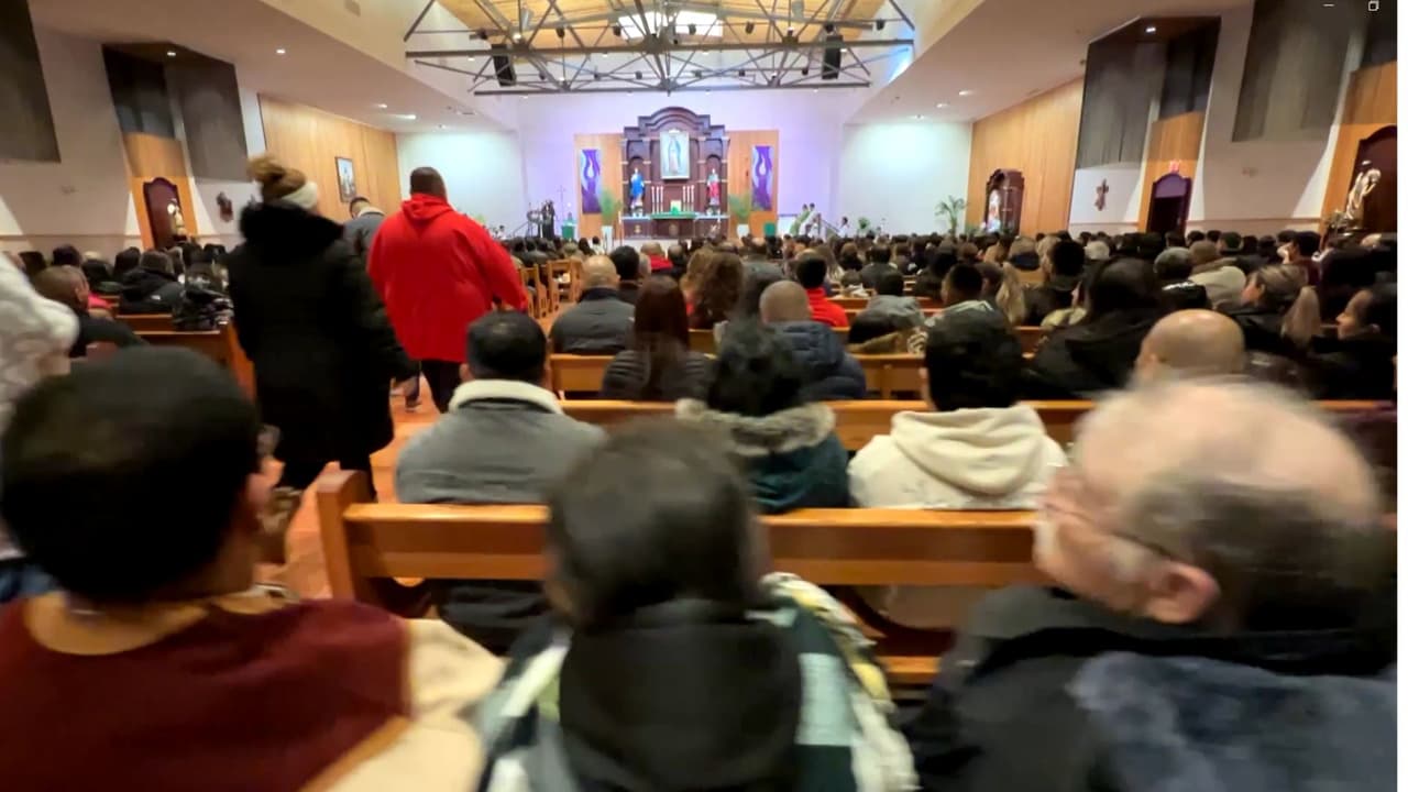 Al completar el recorrido, se realizó una misa y después todos volvieron a tomar las carreteras.