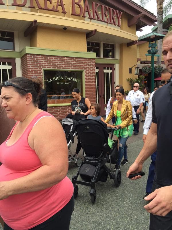 El escándalo no nubló tan importante fecha para la nena.