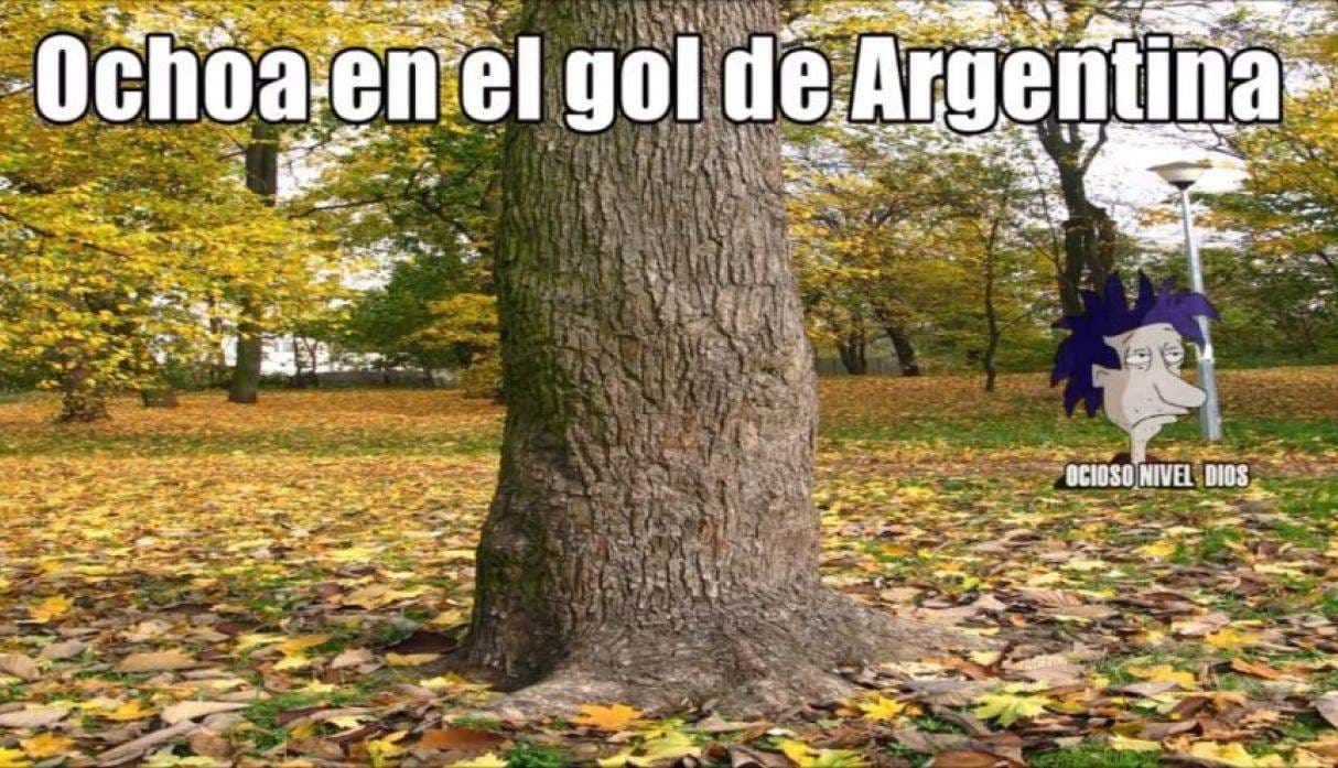 Argentina golea a México hasta en los memes. El Tri no metió ni las manos.
