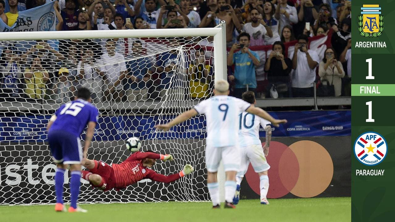 Messi tiene a Argentina con respirador artificial