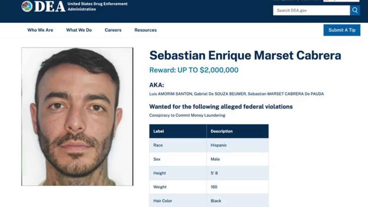 Narco, futbol y un fiscal: ¿Quién es Sebastián Marset, el narco uruguayo extraditado a EEUU?