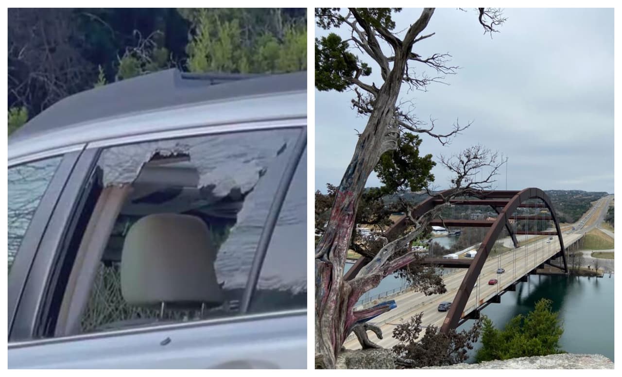 Lo que puedes hacer si te encuentras con tus vidrios rotos después de un pasadía en un sendero de Austin