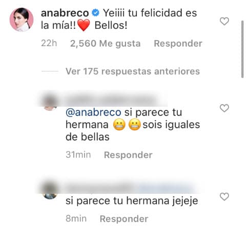 Los primeros en notarlo fueron sus seguidores. Ana Brenda le dejó una felicitación en Instagram por su nuevo noviazgo y comenzaron a llegarle cientos de comentarios haciéndole notar su parecido con Valeria Marín.