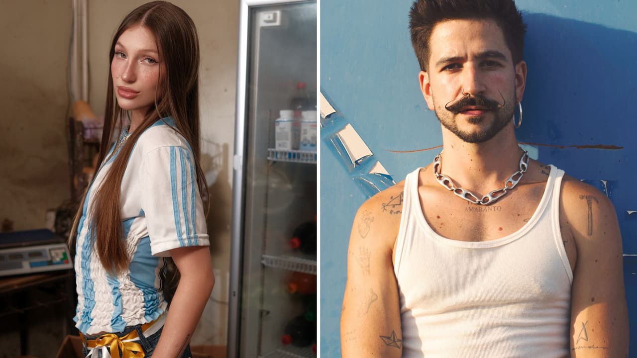 Yami Safdie y Camilo en Premios Juventud 2025