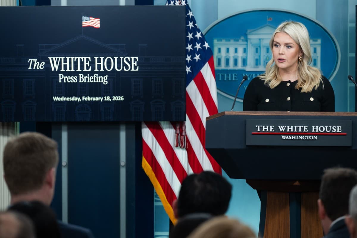 Leavitt contesta a pregunta de N+ Univision sobre operativos de ICE en Maryland: Esto dijo