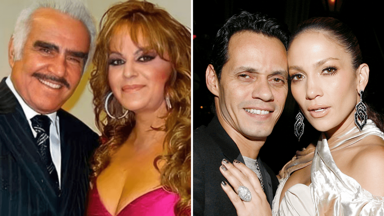 Jenni Rivera y ‘Chente’ no son los únicos: famosos que se besaron en el escenario