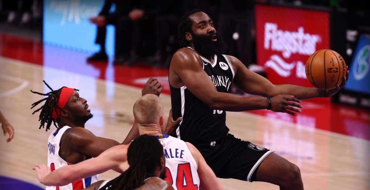 James Harden de los Brooklyn Nets