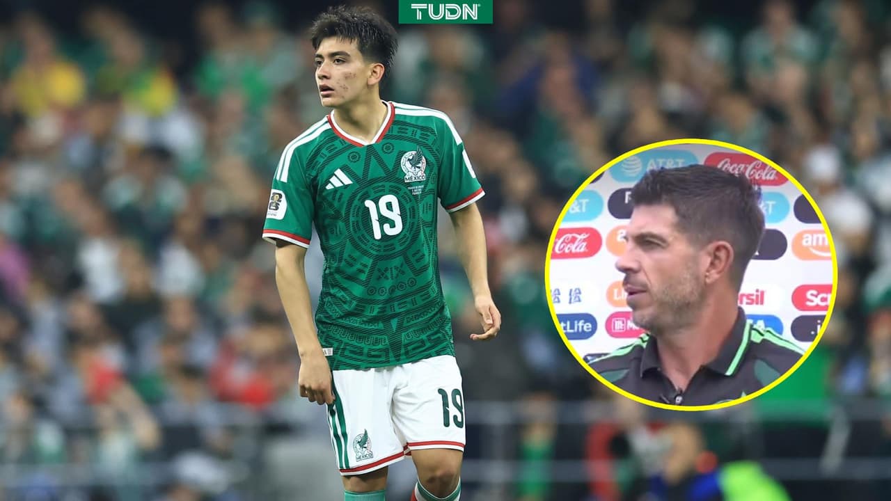 Alex Diego explica la ausencia de Gilberto Mora de la Selección Mexicana Sub-20