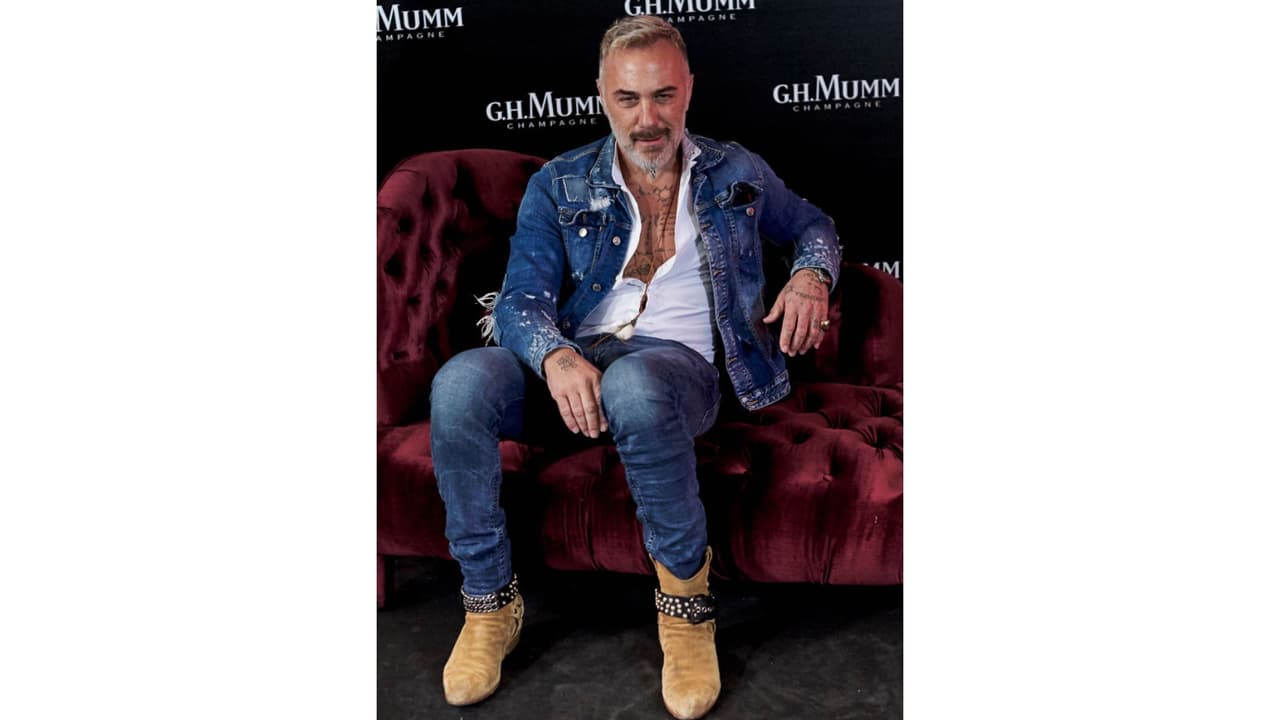 Gianluca Vacchi en el opening de House of GH Mumm 2017