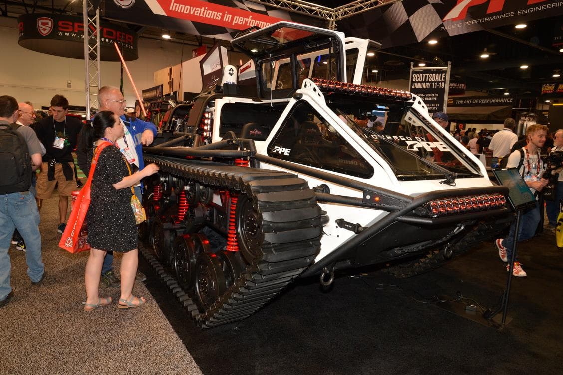 Lo más extravagante del SEMA Show 2019 en Las Vegas, Nevada.