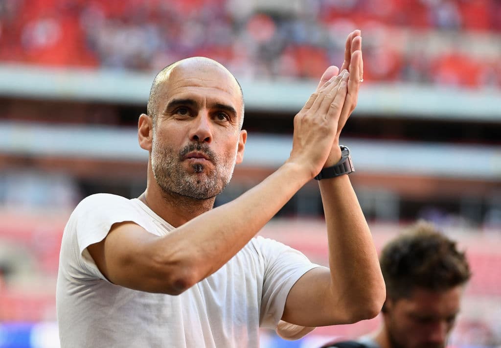 El técnico español del Manchester City, Pep Guardiola, llegó a 24 títulos como entrenador, su tercero en Inglaterra, faltándole en el ámbito local únicamente la FA Cup.