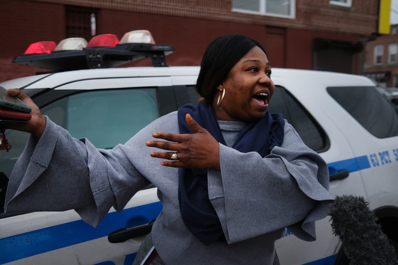 Tamisha Covington reclama por lo que ha ocurrido con los cuerpos. Su madre pudiera ser uno de ellos.