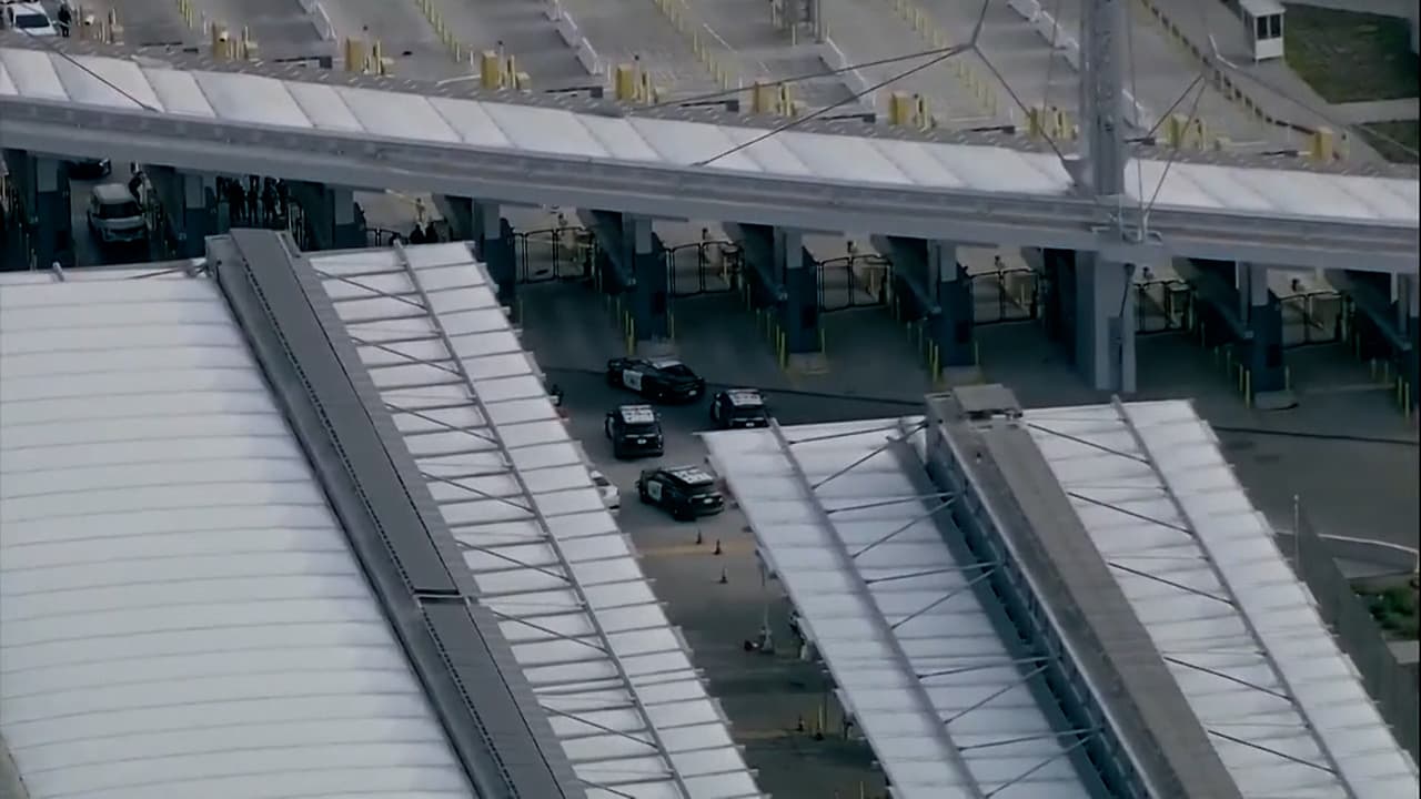 Dos muertos y un herido en aparatoso accidente en la frontera de San Ysidro