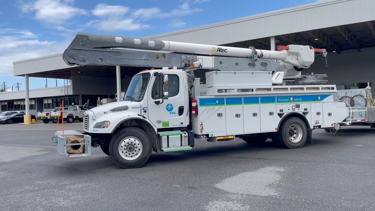 Más de 16,000 trabajadores eléctricos se preparan para el huracán Isaías en Florida