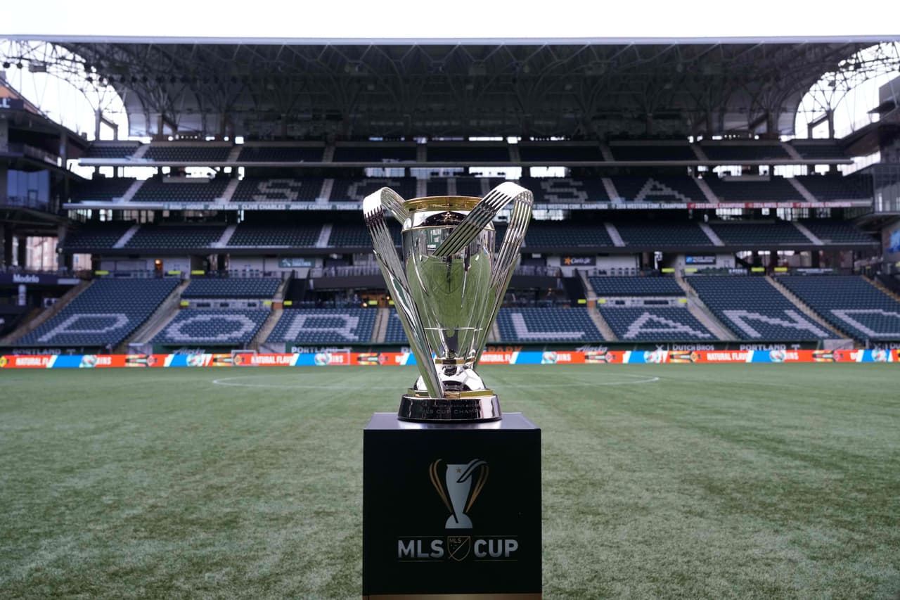 Trofeo de la MLS Cup.