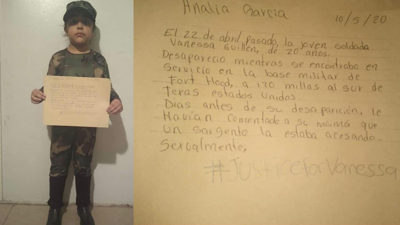 La soldado hispana Vanessa Guillén