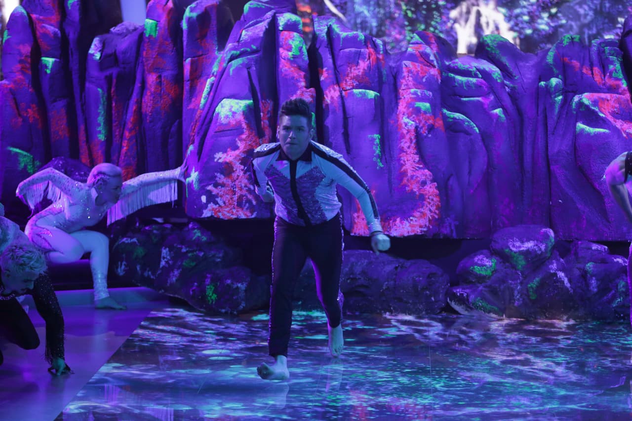 En este baile también quedó evidenciada su evolución.