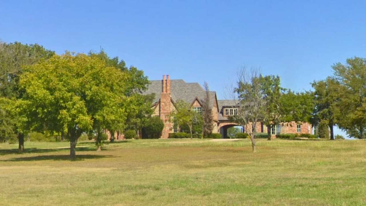 Así luce la casa en el bloque 800 de Choate Parkway, en Celina.