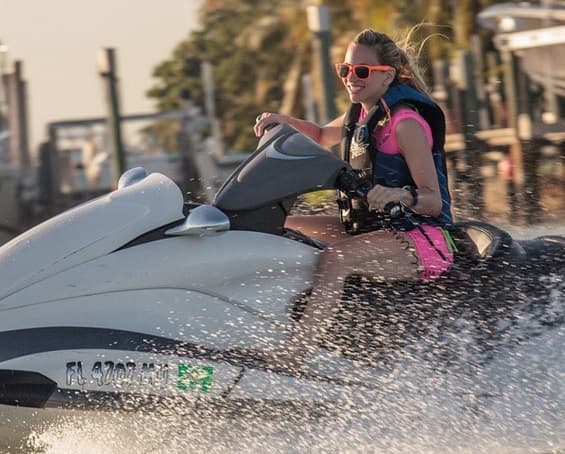 Amante de las emociones fuertes, la puertorriqueña aprovechó el verano para practicar algunos deportes extremos.
