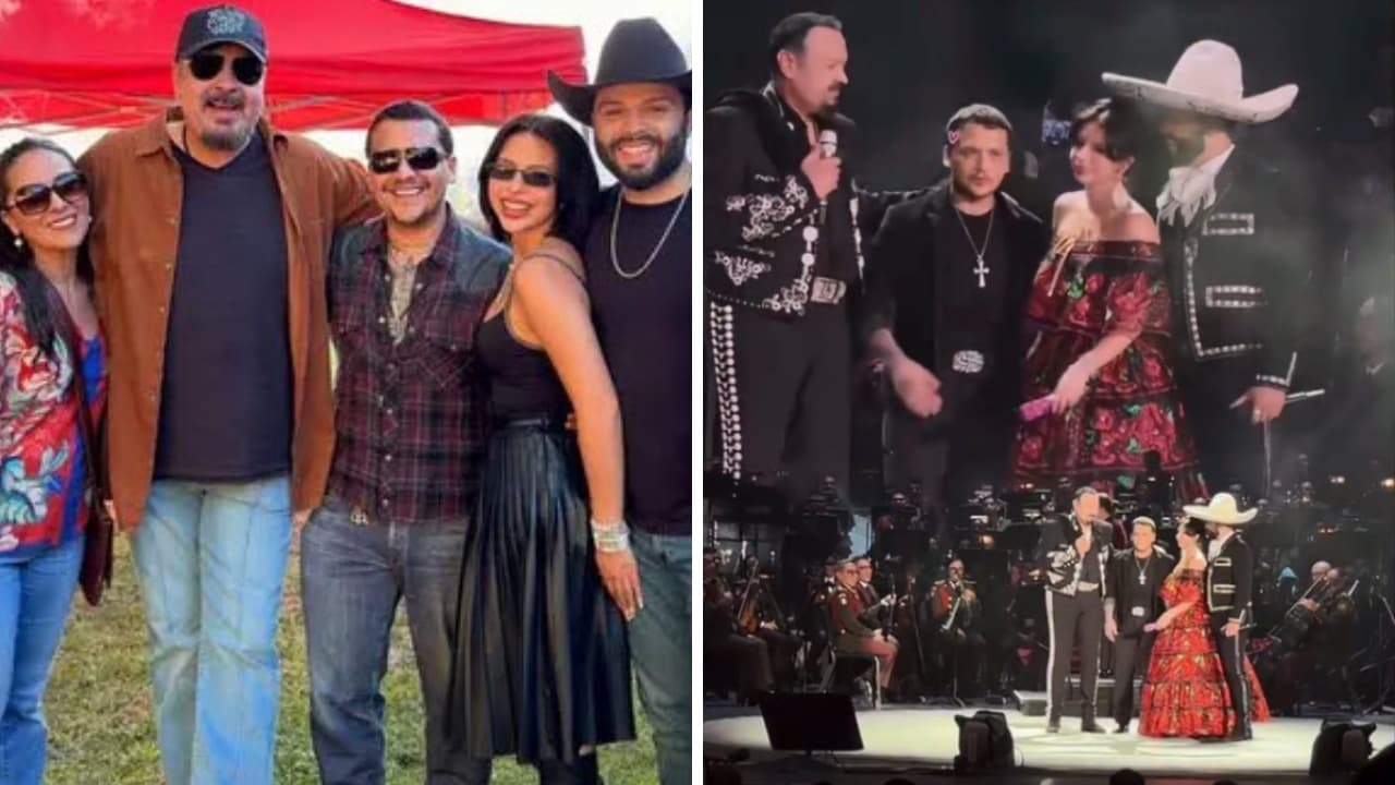 Pepe Aguilar, sus hijos y Nodal son reconocidos por el ejército mexicano tras operativo cerca de su rancho