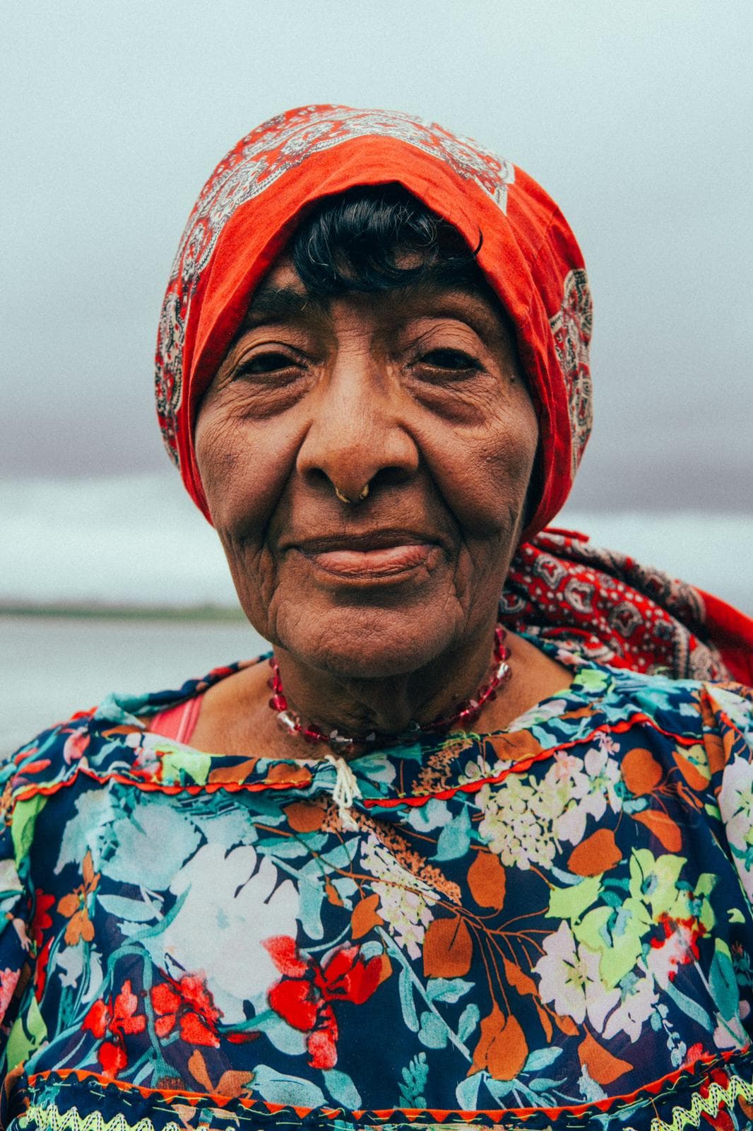 A Guna woman wearing traditional dress. In the last decade, Guna Yala has experienced a series of natural disasters and climate-related events that have increased community awareness of the issues of sea level rise and climate change. This has sparked a debate about the relocation of some islanders to the mainland.