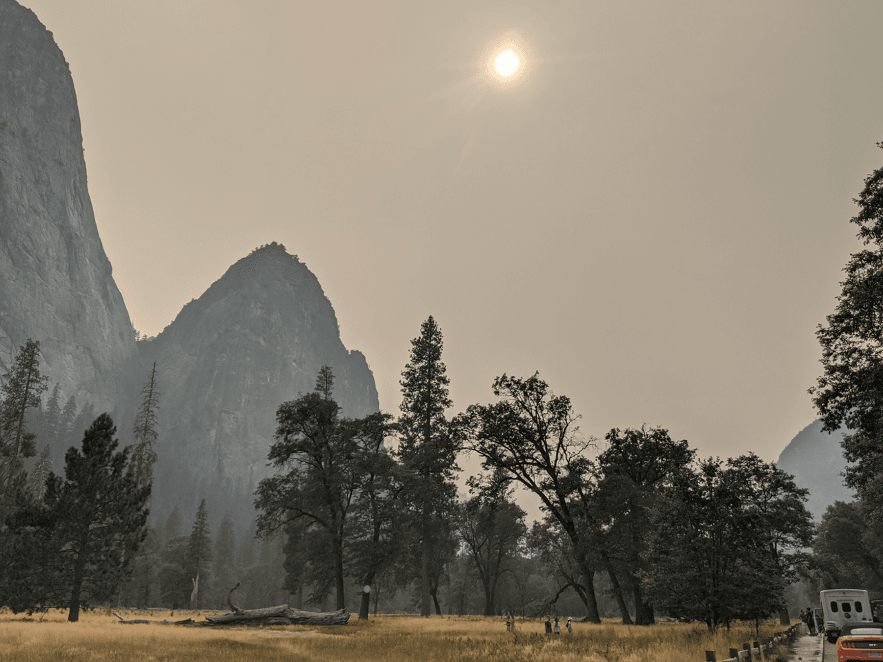 Así lucen los cielos del Parque Nacional Yosemite