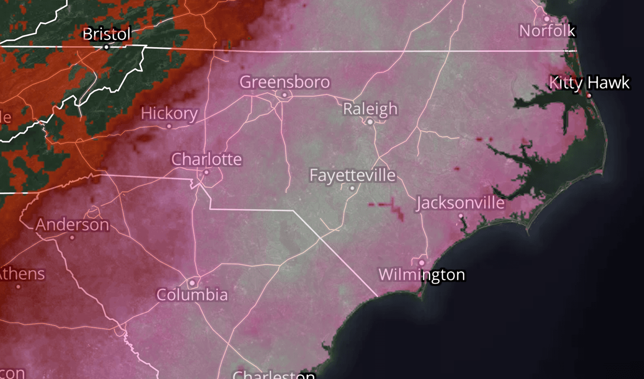 Advertencia de calor para condados en NC, se esperan sensaciones térmicas de entre 106 y 109 grados