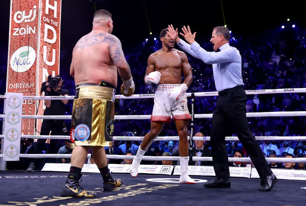 Con una decisión unánime, el boxeador británico ganó la disputa y destronó a
<b>Ruiz,</b> seis meses después de haber conseguido la cima.